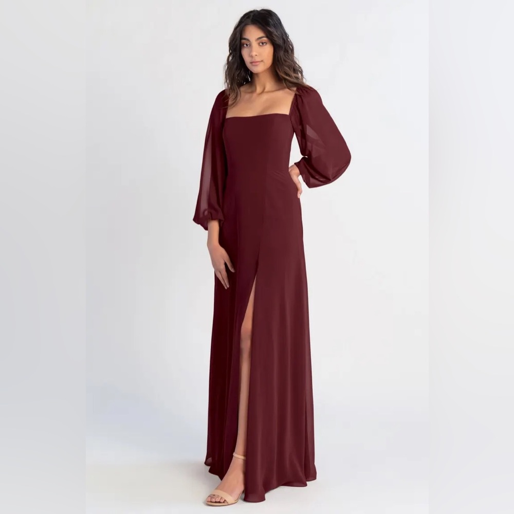 Jenny Yoo Althea Hibiscus Size 6 Bridesmaid Dress